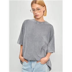 Футболка oversize с эффектом варки, B3065/nuvem