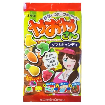 Жевательные конфеты «Продавец овощей» Coris, Япония, 26 г Акция