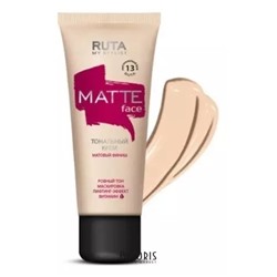 RUTA Тон. крем матирующий MATTE FACE 13 натуральный беж