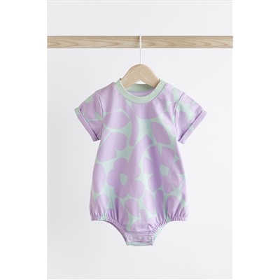 Baby T-Shirt Rompers 3 Pack
