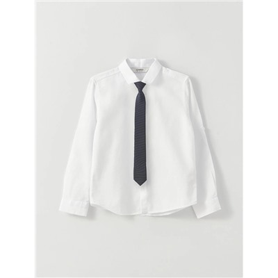 Базовая рубашка и галстук с длинными рукавами LC Waikiki для мальчиков