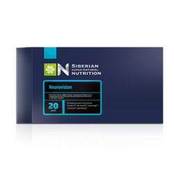 Neurovision - Siberian Super Natural Nutrition 20 пакетов по 3 капсулы