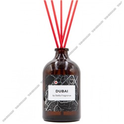 Диффузор AROMA "Dubai" фл.100мл (цитрус, специи) 5 ротанг.палоч,служ.до 4х мес (8)