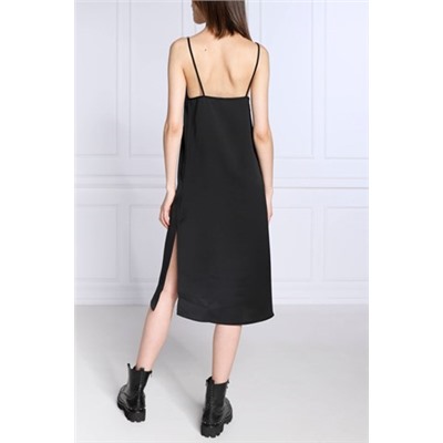 Vestido midi - Negro