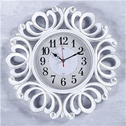 Часы настенные, серия: Интерьер, "Вермонт", плавный ход, d=45.5 см, циферблат 22 см