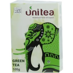 UNITEA. Green tea 100 гр. карт.пачка