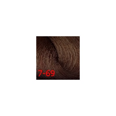 ДТ 7-69 стойкая крем-краска для волос Средний русый шоколадно-фиолетовый 60мл