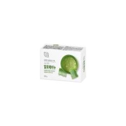 MUKUNGHWA Освежающее туалетное мыло с экстрактом Алоэ вера "Fresh Aloe Soap" кусок 90 г / 48