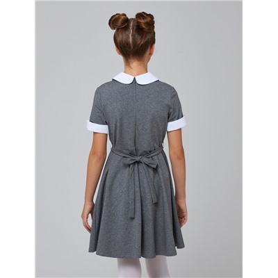 1158Q-1 Платье школьное короткий рукав