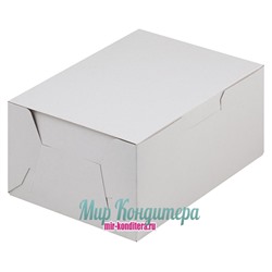 Коробка для кондитерских изделий БЕЗ ОКНА 150х110х75 (Белая)