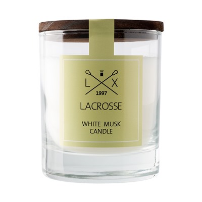 Свеча ароматическая Lacrosse, White Musk, 40 ч