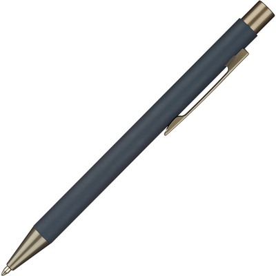 Ручка шариковая Attache Selection Orris, синий ст., автом., синий корпус