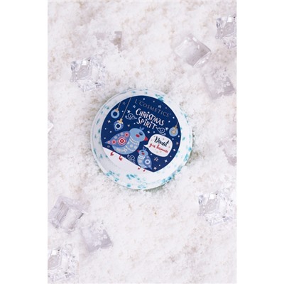 LC | Donut для ванны - Голубые кристаллы  Christmas spirit L'Cosmetics 160 г