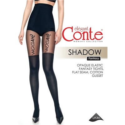 CONTE SHADOW Колготки женские с имитацией гольфинов