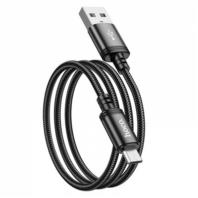 Кабель USB - Micro HOCO X89 (черный) 1м