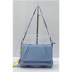 048 blue сумка Wifeore натуральная кожа 16х25х9