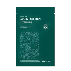 MIZON JOYFUL TIME MASK FOR MEN HYDRATING Мужская увлажняющая тканевая маска для лица 30г