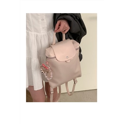 Рюкзак женский, арт Р146, цвет: белый ОЦ без кулона