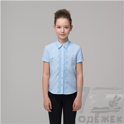 685-1 Блузка для девочки с коротким рукавом