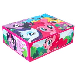 Подарочная коробка, складная, 28х21х9 см, My little pony