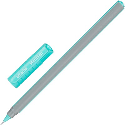 Ручка шариковая неавтомат. Attache Meridian, 0,35мм,масл,бирюз.корп