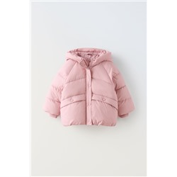 SNAP-BUTTON QUILTED COAT