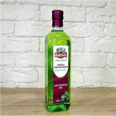 Масло оливковое EXTRA VIRGIN OLIVE OIL BASSO 250 мл (Италия)