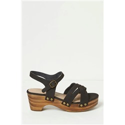 FatFace Leoni Mid Heel Clogs