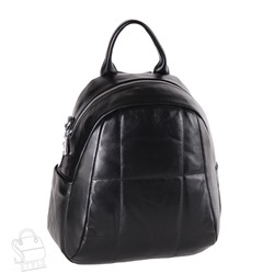 Рюкзак женский кожаный 6607S black S-Style