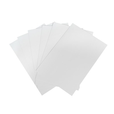 Картон белый А4 8 листов Calligrata, немелованный, картонная обложка