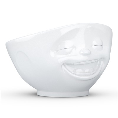 Чаша Tassen Laughing, 1 л, белая