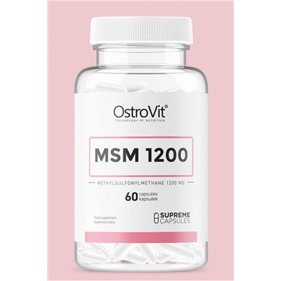 OstroVit MSM 1200 mg 60 caps - МСМ - СЕРА