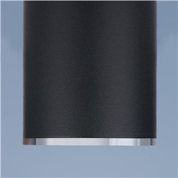 Нарушена упаковка.    Накладной потолочный светильник Elektrostandard a043971 DLN101 GU10 BK черный