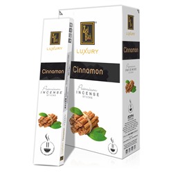 Благовония Корица (Cinnamon), Zed Black Luxury Series, плоская пачка 16гр, 12 шт