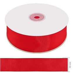 Лента репсовая 1,5д (38 мм) (красный) А3-026