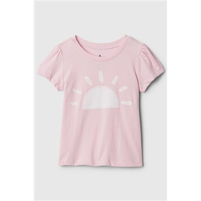 Gap Mix and Match Floral Logo Short Sleeve Crew Neck T-Shirt (Newborn-5yrs)