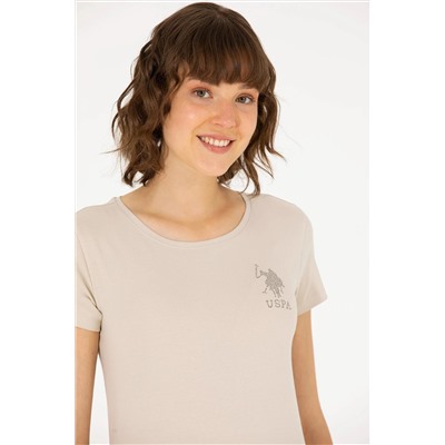 Женская базовая футболка с круглым вырезом Stone Неожиданная скидка в корзине