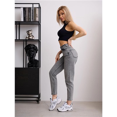 Джинсы Bona Fashion: Mom Jeans Gray в интернет-магазине спортивной одежды Bona Fide