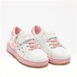 Sneakers - blanco y rosa