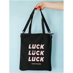 Сумка шоппер "Luck", black