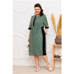 Платье Romanovich Style 1-2637 зеленый