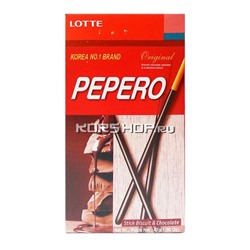 Палочки в шоколадной глазури (оригинал) Пеперо/Pepero Lotte, Корея 47 гРаспродажа