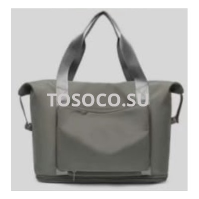 9844 gray сумка текстиль 30х40