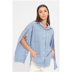 Рубашка Kivviwear 420003 бело-синий