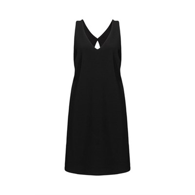 Vestido trapecio - Negro