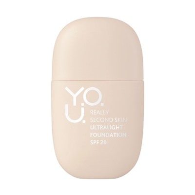 RELOUIS Y.O.U. Крем тональный Really Second skin ультралегкий №40 Warm  Beige