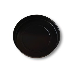 Противень круглый Centek CT-1590-12 (черная эмаль) ДИАМЕТР 30 см, высота 5 см, сталь 0,7 мм