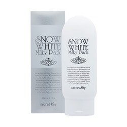Secret Key SNOW WHITE Milky Pack Маска для лица и тела отбеливающая 200г