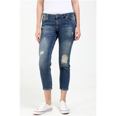 Модные женские джинсы 299994 на размер 46/48