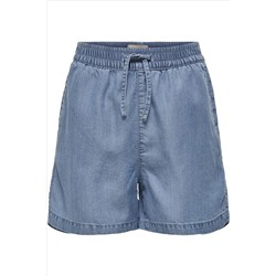 ONLY KIDS Blue Tencel Denim Shorts